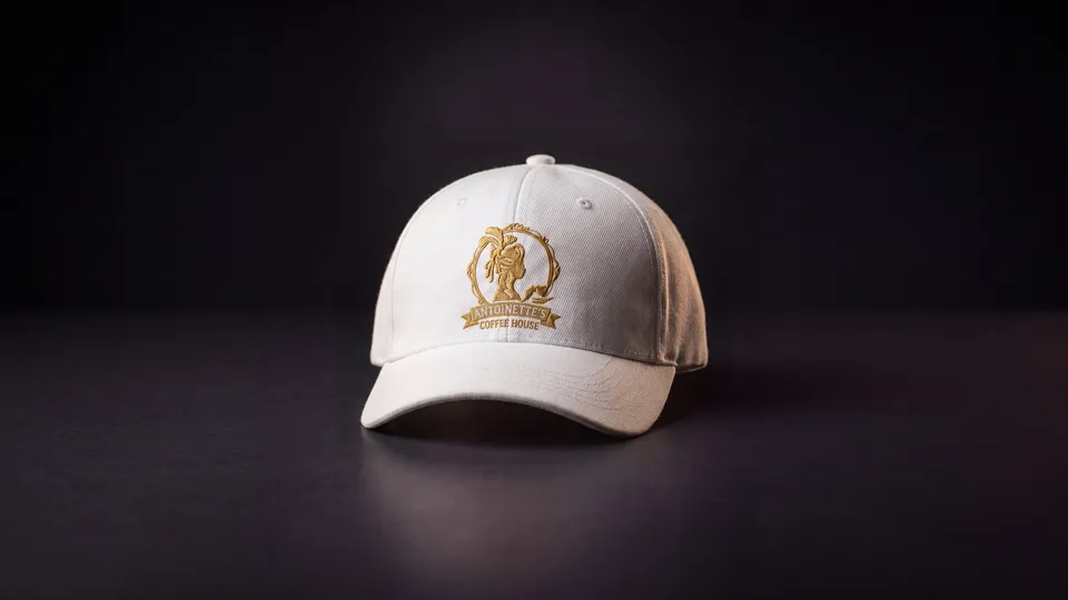 Hat (White and Light Pink Options)