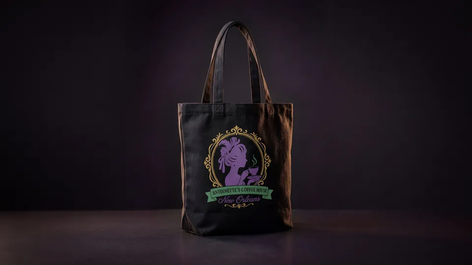 Mardi Gras Crest Tote