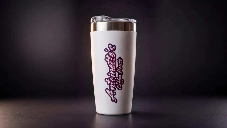 Tumbler- (White and Black Options)